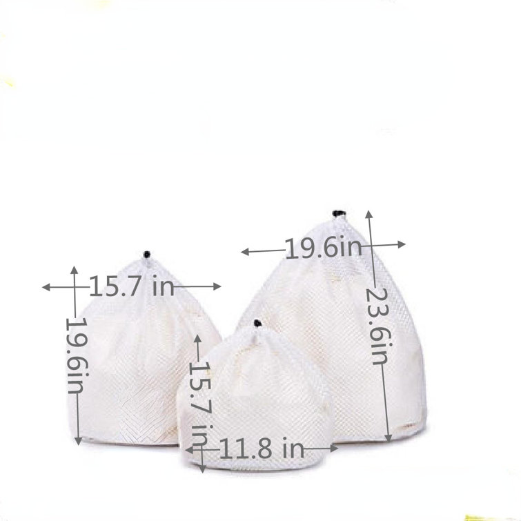 Symple Stuff Fabric Laundry Bag with Handles Wayfair
